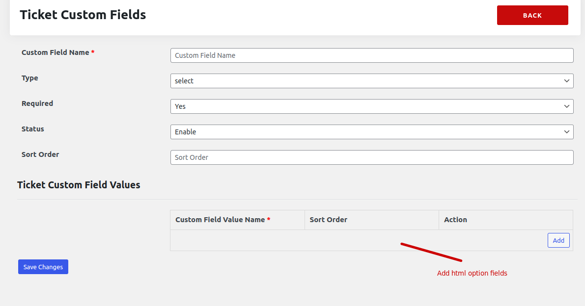 Custom Fields